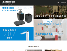 Tablet Screenshot of bathroomhero.com